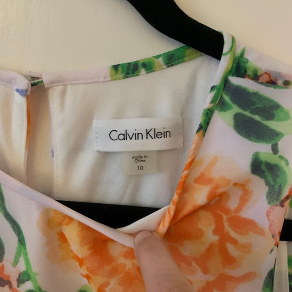 Calvin Klein Floral Dress NWT - Picture 2 of 2